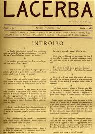 Rivista Lacerba di Giovanni Papini.