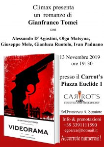 Locandina presentazione Videorama
